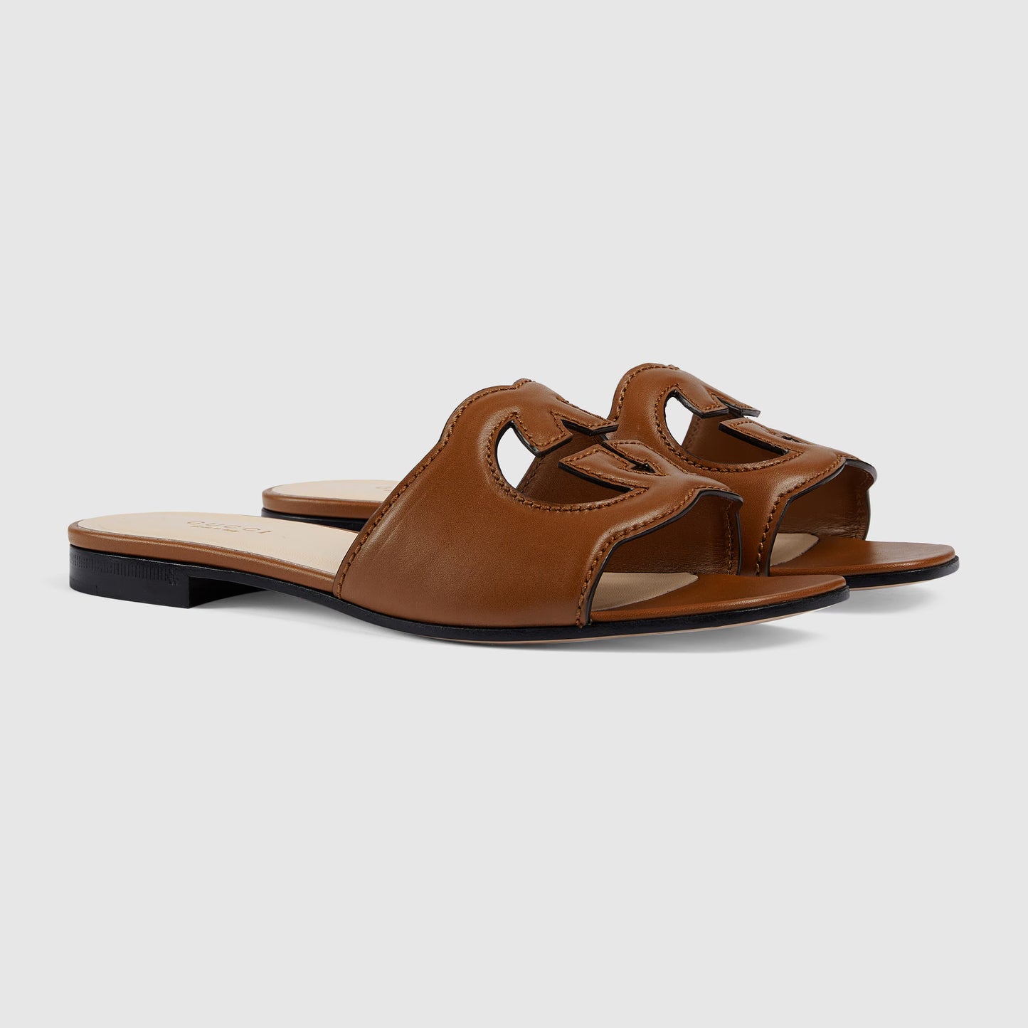 WOMEN'S SLIDE SANDAL WITH INTERLOCKING G