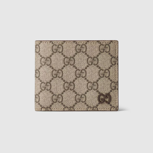 BROWN INTERIOR GG COIN WALLET