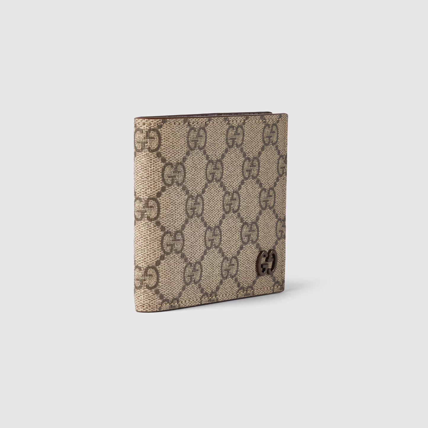 BROWN INTERIOR GG COIN WALLET